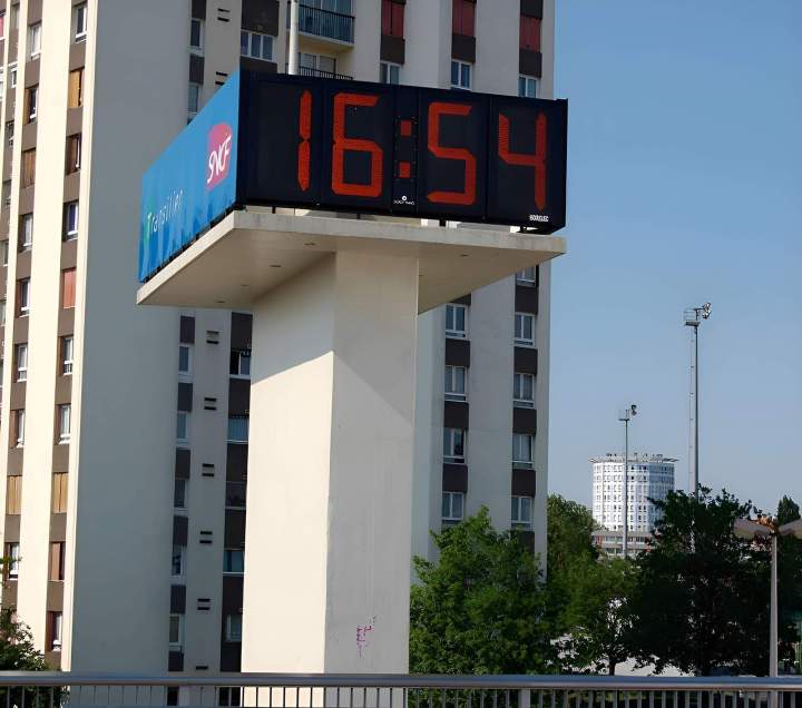 Horloge industrielle Châtillon